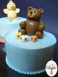 Teddy Bear Mini Cake